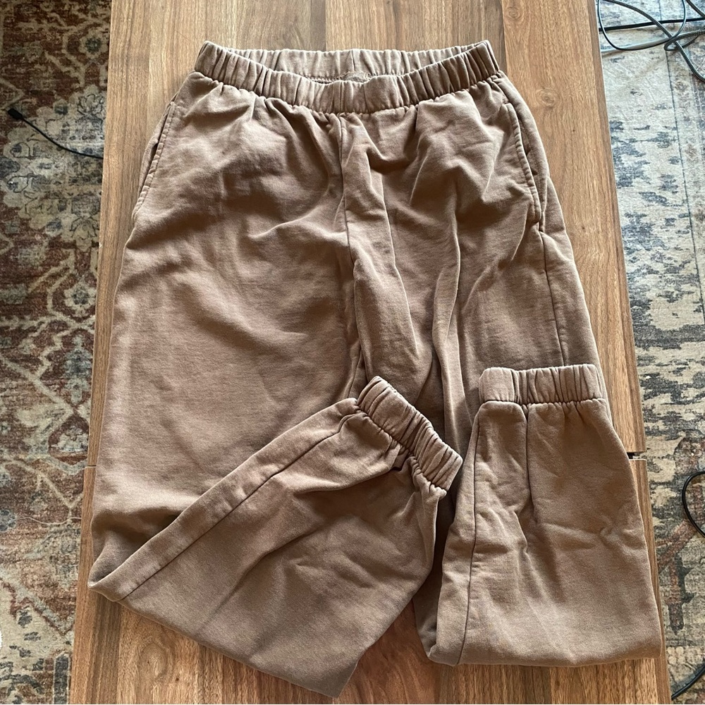 John Galt Brown Sweatpants One size
